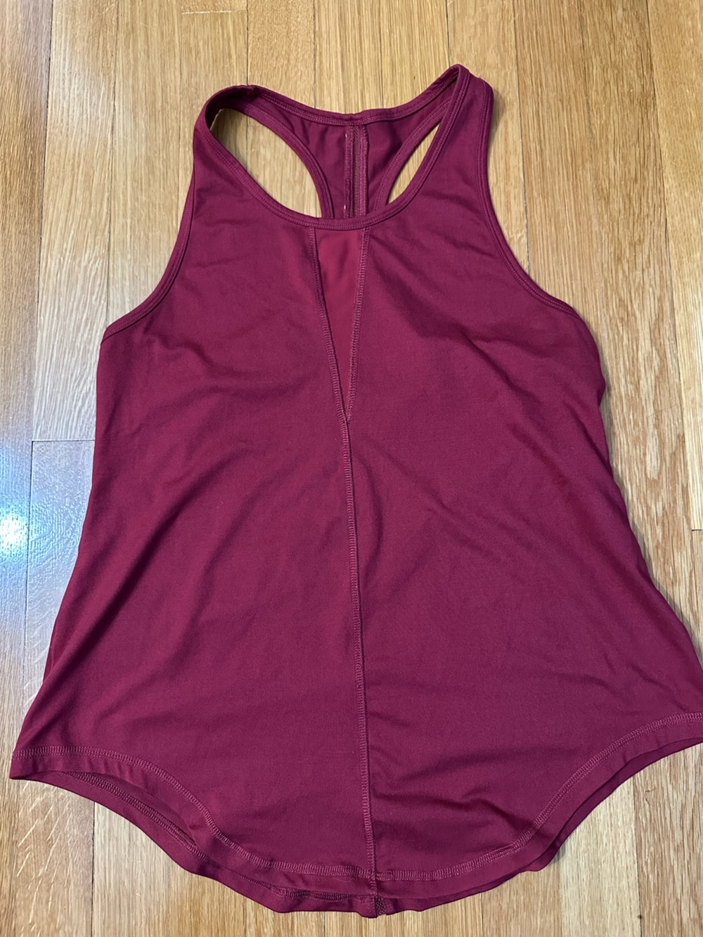 ZYIA Wine Red Racerback Tank Size Large